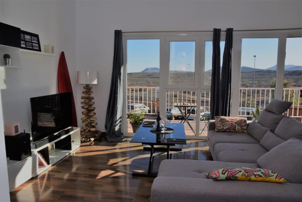 Chic&Surf Dunes View Lumineux Et Vue Superbe ! Corralejo Ngoại thất bức ảnh